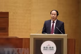 Phó Thủ tướng Lê Văn Thành. (Ảnh: Dương Giang/TTXVN)