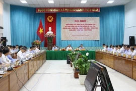 Quang cảnh hội nghị. (Ảnh: Công Mạo/TTXVN)