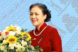 Đại sứ Nguyễn Phương Nga, Chủ tịch Liên hiệp các tổ chức hữu nghị Việt Nam. (Ảnh: Văn Điệp/TTXVN)