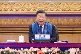 Chủ tịch Trung Quốc Tập Cận Bình. (Ảnh: THX/TTXVN)