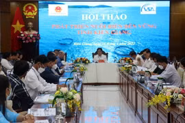 Quang cảnh Hội thảo. (Ảnh: Lê Huy Hải/TTXVN)