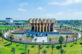 [Photo] Đền thờ Vua Hùng tại Cần Thơ sẽ khánh thành ngày 6/4 