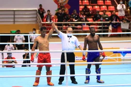 [Photo] SEA Games 31: Các trận đấu tứ kết Kickboxing 