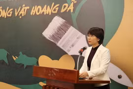 Bà Hoàng Thị Thanh Nhàn, Phó Cục trưởng Cục Bảo tồn thiên nhiên và Đa dạng sinh học, Tổng cục Môi trường thuộc Bộ Tài nguyên và Môi trường. (Nguồn: Tổng cục Môi trường)