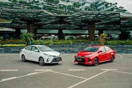 Mẫu xe Toyota Vios vừa mới trình làng thị trường Việt với 2 phiên bản. (Ảnh: TMV)
