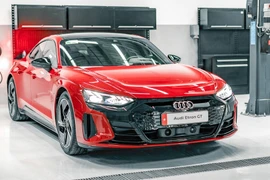 Hình ảnh mẫu xe điện Audi e-tron GT. (Ảnh nguồn: Audi Việt Nam)