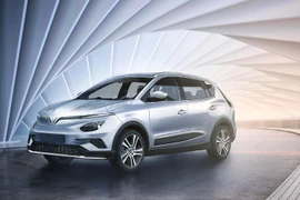 Mẫu xe Made in Vietnam VinFast e34 sắp về nước vào dịp cuối năm. (Ảnh: VinFast)