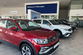 Thị trường xe Việt tiếp tục ghi nhận sự sụt giảm doanh số trong tháng Tám. (Ảnh: PV/Vietnam+)