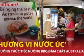 Thưởng thức tiệc nướng BBQ đậm chất Australia tại ‘Hương vị nước Úc 2024’ 