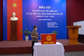 Các điểm bầu cử hoàn tất bỏ phiếu và sẵn sàng cho công tác kiểm phiếu