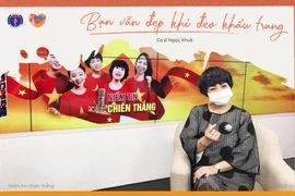 Lan tỏa thông điệp ''Bạn vẫn đẹp khi đeo khẩu trang''