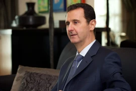 Tổng thống Syria Bashar al-Assad. (Nguồn: AFP/TTXVN)