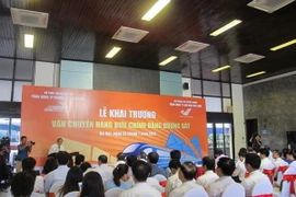 Quang cảnh lễ khai trương. (Nguồn: baogiaothong)