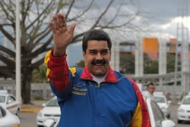Tổng thống Venezuela Nicolas Maduro tại một sự kiện ở thủ đô Caracas ngày 7/11. (Nguồn: THX/TTXVN)
