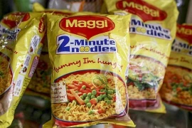Mỳ ăn liền hiệu Maggi của hãng Nestle. (Ảnh: Bloomberg)
