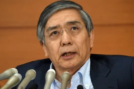 Thống đốc Ngân hàng Trung ương Nhật Bản Haruhiko Kuroda. (Nguồn: AFP/TTXVN)