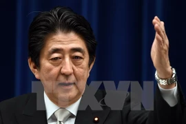Thủ tướng Nhật Bản Shinzo Abe. (Nguồn: AFP/TTXVN)