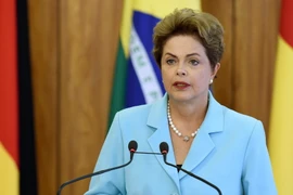 Tổng thống Brazil Dilma Rousseff. (Nguồn: THX/TTXVN)
