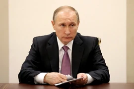 Tổng thống Nga Vladimir Putin. (Nguồn: AFP/TTXVN)