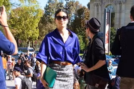 Caroline Issa - Giám đốc Thời trang Tạp chí Tank và Because.