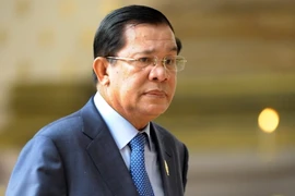 Thủ tướng Campuchia Hun Sen. (Nguồn: AFP/TTXVN)