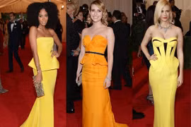 Những bộ cánh lừng lẫy trên thảm đỏ Met Gala bốn năm qua