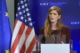 Đại sứ Mỹ tại Liên hợp quốc Samantha Power. (Ảnh: AFP/TTXVN)