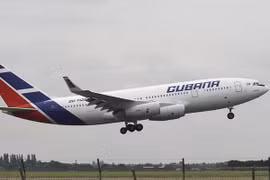 Một máy bay của hãng Cubana de Aviacion. (Nguồn: capitolhillcubans.com)