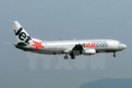 Máy bay của Jetstar Pacific Airlines. (Ảnh: Huy Hùng/TTXVN)