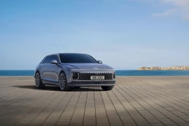 Mẫu xe Grandeur của hãng ôtô Hyundai. (Ảnh: Yonhap/TTXVN)