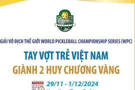 Vận động Việt Nam giành 2 Huy chương Vàng tại giải Pickleball thế giới