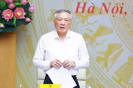 Phó Thủ tướng Thường trực Nguyễn Hoà Bình phát biểu. (Ảnh: Dương Giang/TTXVN)