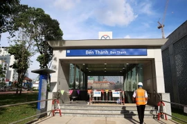 TP Hồ Chí Minh: Ga ngầm lớn nhất tuyến metro số 1 sẵn sàng vận hành