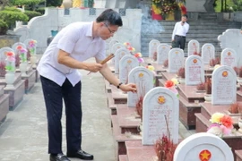 Phó Thủ tướng Lê Thanh Long làm Trưởng Ban Chỉ đạo quốc gia về tìm kiếm, quy tập và xác định danh tính hài cốt liệt sỹ. (Ảnh: Thanh Thủy/TTXVN)