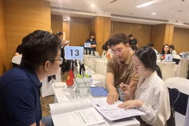 Doanh nghiệp Hàn Quốc tìm hiểu, kết nối cơ hội hợp tác tại Thành phố Hồ Chí Minh ngày 15/10. (Ảnh: Tiến Lực/TTXVN)