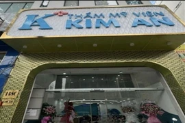 Công ty TNHH Thẩm mỹ viện Kim An ngay tại trung tâm quận 1 hành nghề trái phép gây tai biến cho khách hàng (Nguồn: Sở Y tế TP Hồ Chí Minh)