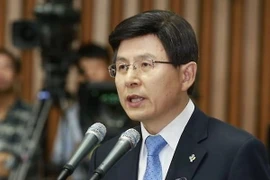 Thủ tướng Hàn Quốc Hwang Kyo-ahn. (Nguồn: Yonhap)
