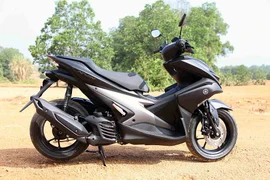 Thoạt nhìn có thể thấy mẫu xe mới sở hữu một ngoại hình to lớn, bề thế và rất nam tính, nhưng thật ra kích thước xe không chênh lệch nhiều so với Nouvo. (Ảnh: Doãn Đức/Vietnam+)