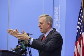 Đại sứ Ted Osius tâm sự, ông đã có vinh dự trong đời được làm việc với tư cách là Đại sứ Hoa Kỳ tại Việt Nam. (Ảnh: Minh Sơn/Vietnam+)