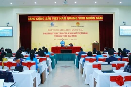 Quang cảnh hội thảo. (Ảnh: Phương Hoa/TTXVN)