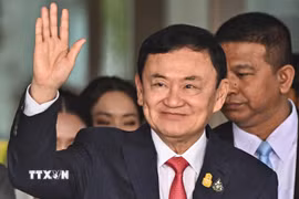Cựu Thủ tướng Thái Lan Thaksin Shinawatra. (Ảnh:TTXVN)