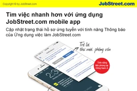 Tìm việc nhanh hơn với ứng dụng Jobstreet.com mobile app