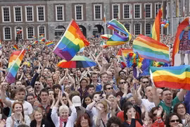 Ireland là quốc gia đầu tiên hợp pháp hóa hôn nhân đồng giới