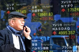 Các chỉ số trên thị trường Tokyo của Nhật Bản. (Nguồn: AFP/TTXVN)