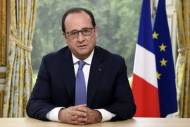 Tổng thống Pháp Francois Hollande. (Nguồn: AFP/TTXVN)