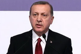 Tổng thống Thổ Nhĩ Kỳ Recep Tayyip Erdogan. (Nguồn: AFP/TTXVN)