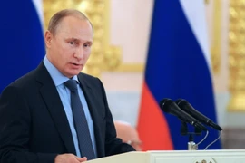 Tổng thống Vladimir Putin. (Nguồn: AFP/TTXVN)