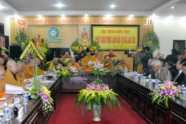 Quang cảnh buổi hội thảo. (Ảnh: Văn Đức/TTXVN)