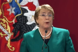 Tổng thống Chile Michelle Bachelet. (Nguồn: AFP/TTXVN)