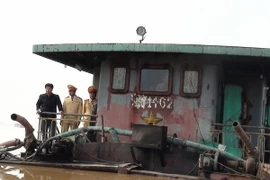 Nguy cơ sập đường ống cấp nước đến Nhà máy Nhiệt điện Vũng Áng I